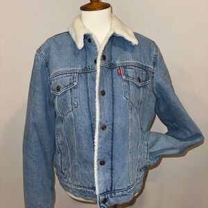 Levi's Women's Original Sherpa Trucker Jacket Size Large